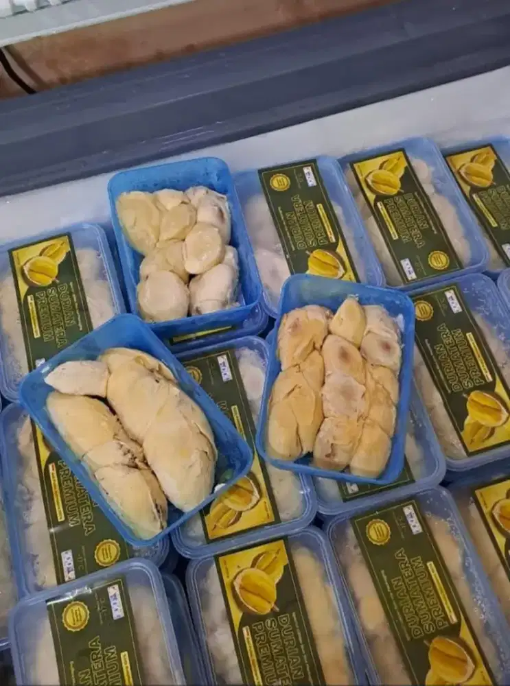 Durian Kupas Sumatra Premium 500gr Jamin Enak