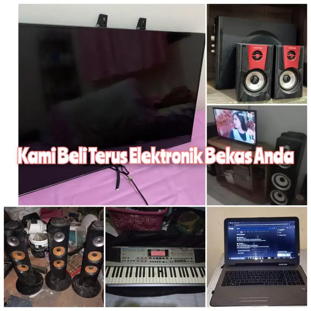 Terima lagi TV led sekon Led dan smart TV