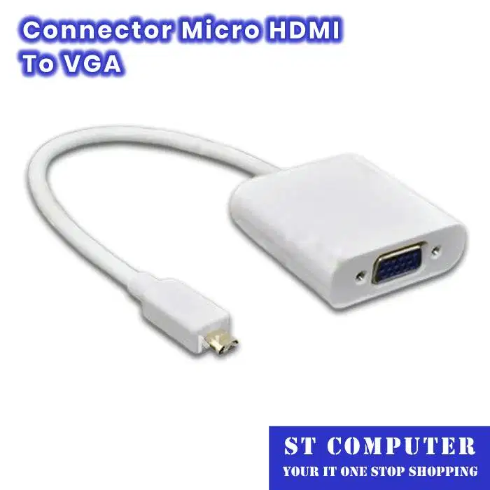 Connector Micro HDMI To VGA