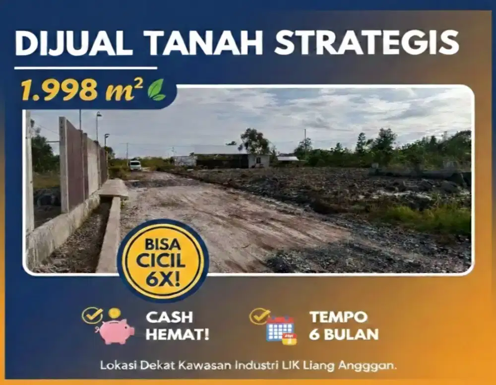TANAH DIJUAL - Lokasi Strategis Dekat Kawasan LIK-Trikora- SHM