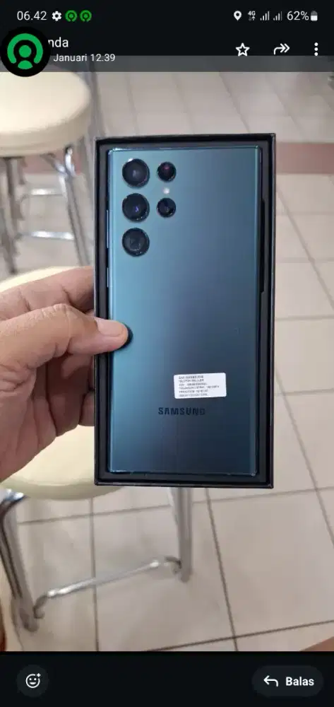 Samsung S22 ultra 12/256 sein murah