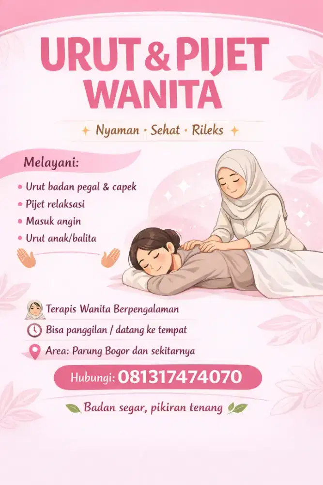 Urut Wanita dan Anak