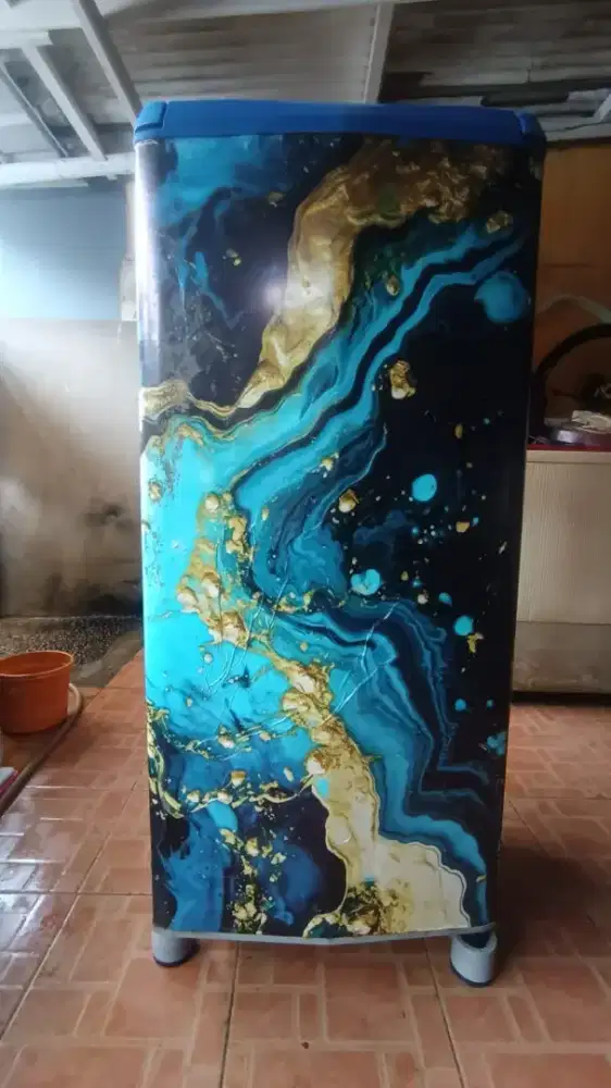 JUAL kulkas 1pt SANYO normal