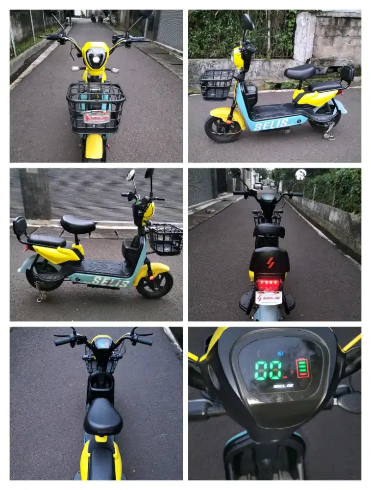 Sepeda listrik merk selis kenari