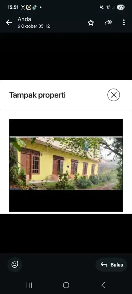 DIJUAL RUMAH HUNIAN KONTRAKAN, TERISI