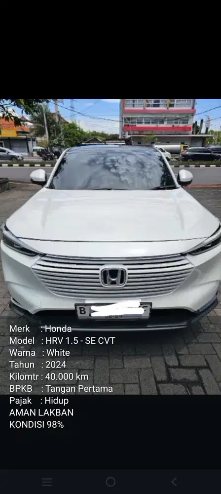 Honda HR-V 2024 Bensin