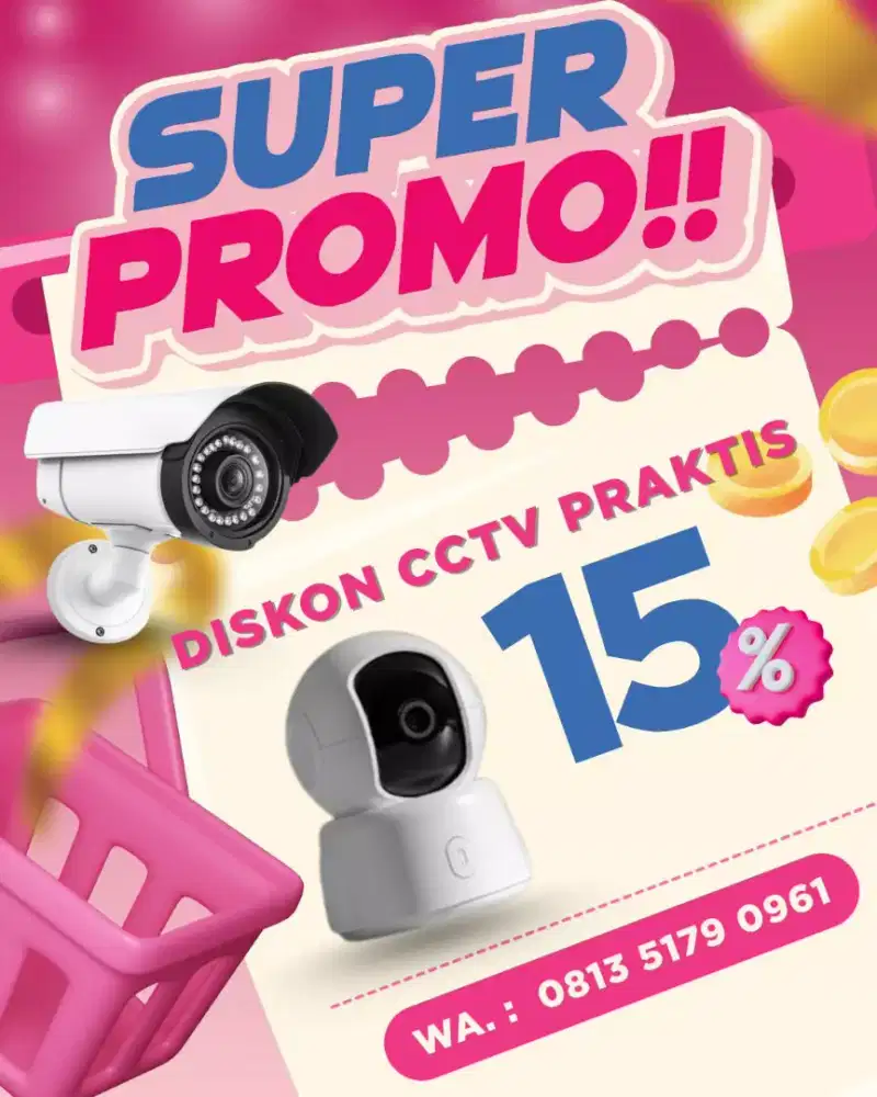 IP CAMERA CCTV 2MP ONLINE DIHP BERGARANSI