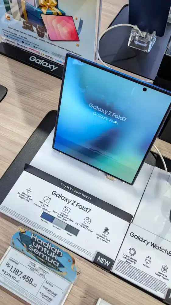 Promo Cicilan Samsung ZFold 7 Spesial Bunga 0%