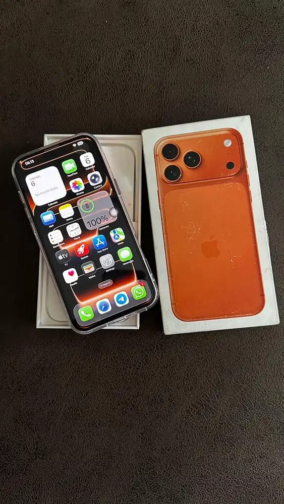 Iphone 17 Pro Max pemakaian dari Januari 2026 like new