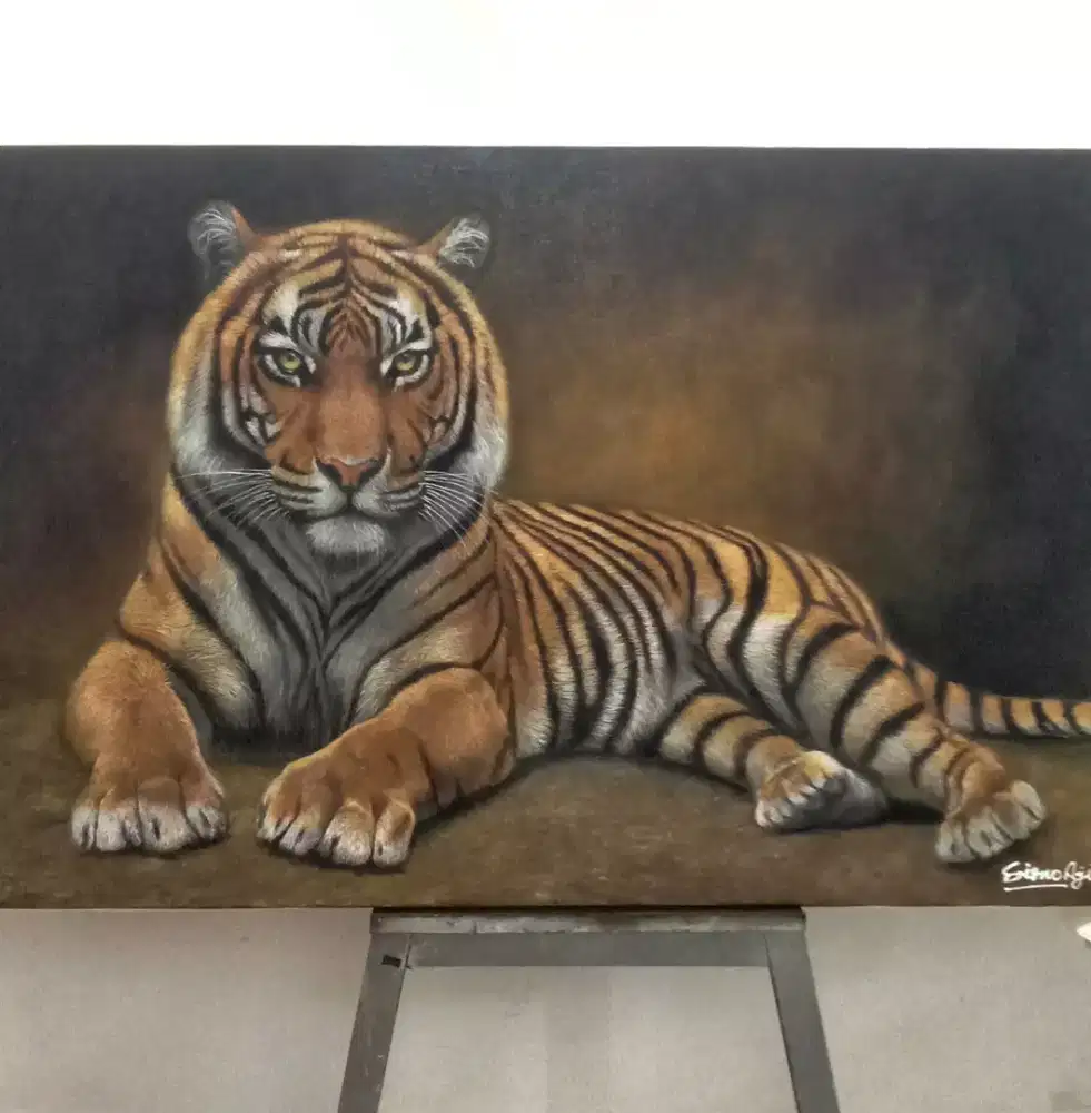 Lukisan Harimau
