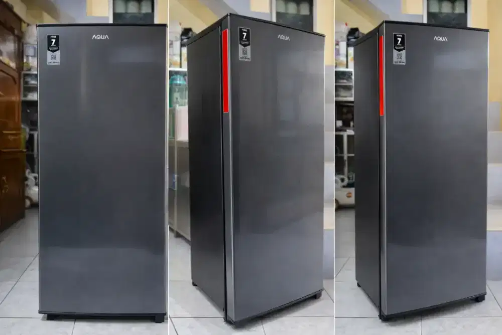 KULKAS AQUA 1 PINTU SECOND - DINGIN, MULUS SEPERTI BARU, SIAP PAKAI
