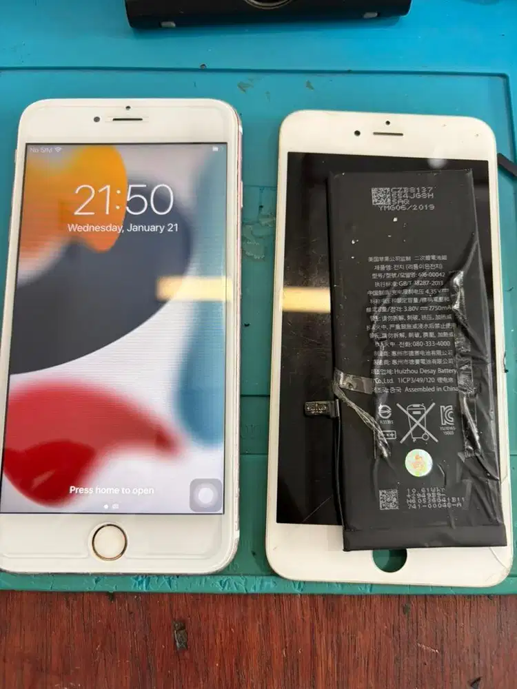 Ganti lcd iphone 6s+ bergaransi