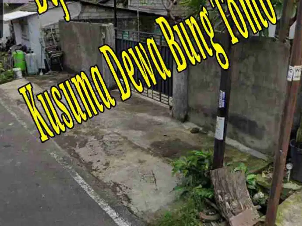 Dijual Tanah 2,5a di Jln Kusuma Dewa Bung Tomo Gatsu Barat Denpasar Bali