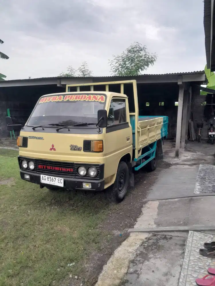 1997 Mitsubishi Colt diesel 3.3  truck engkel plat AG lan sekoto