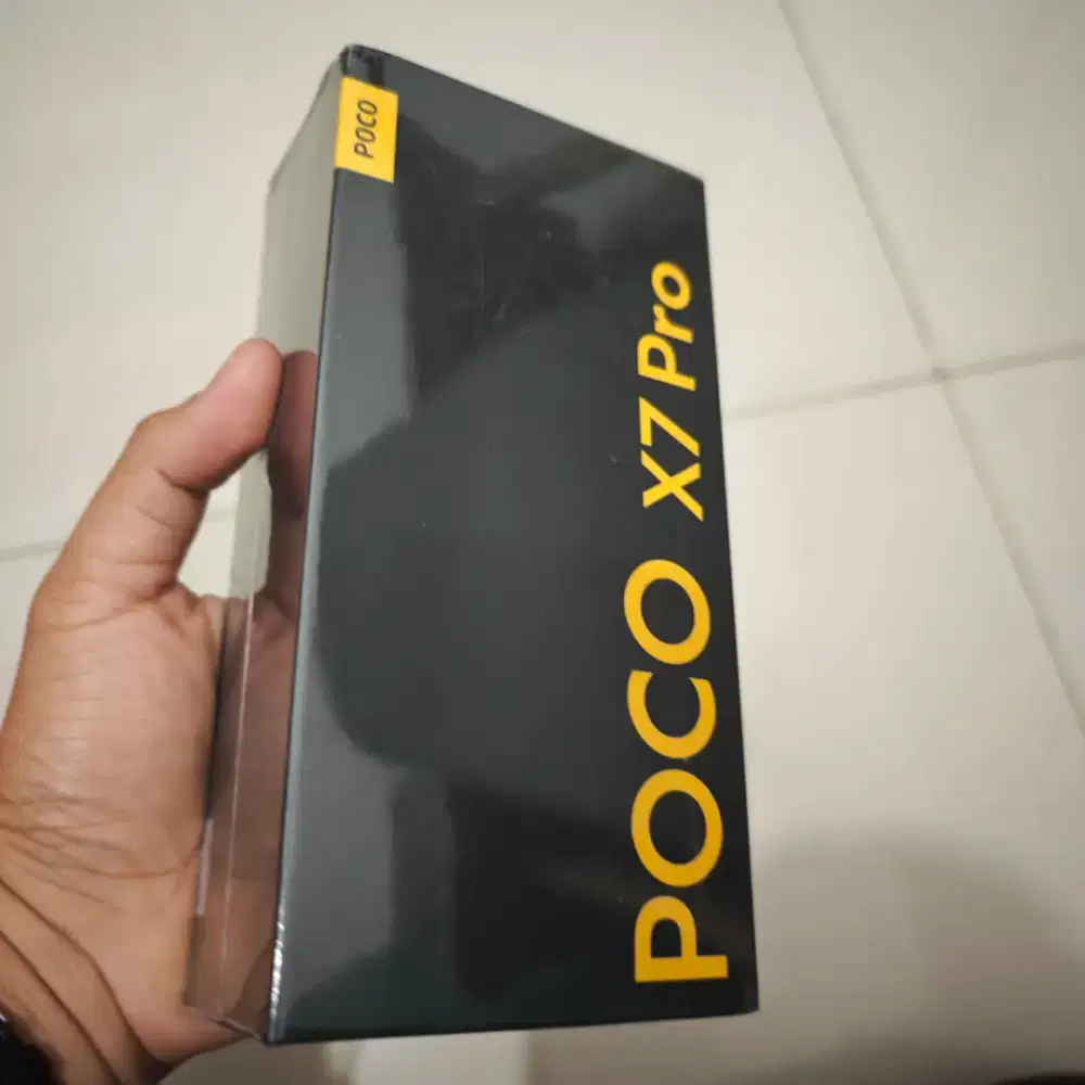 POCO X7 PRO 12/512 GARANSI RESMI XIAOMI 15 BULAN NO REPACK