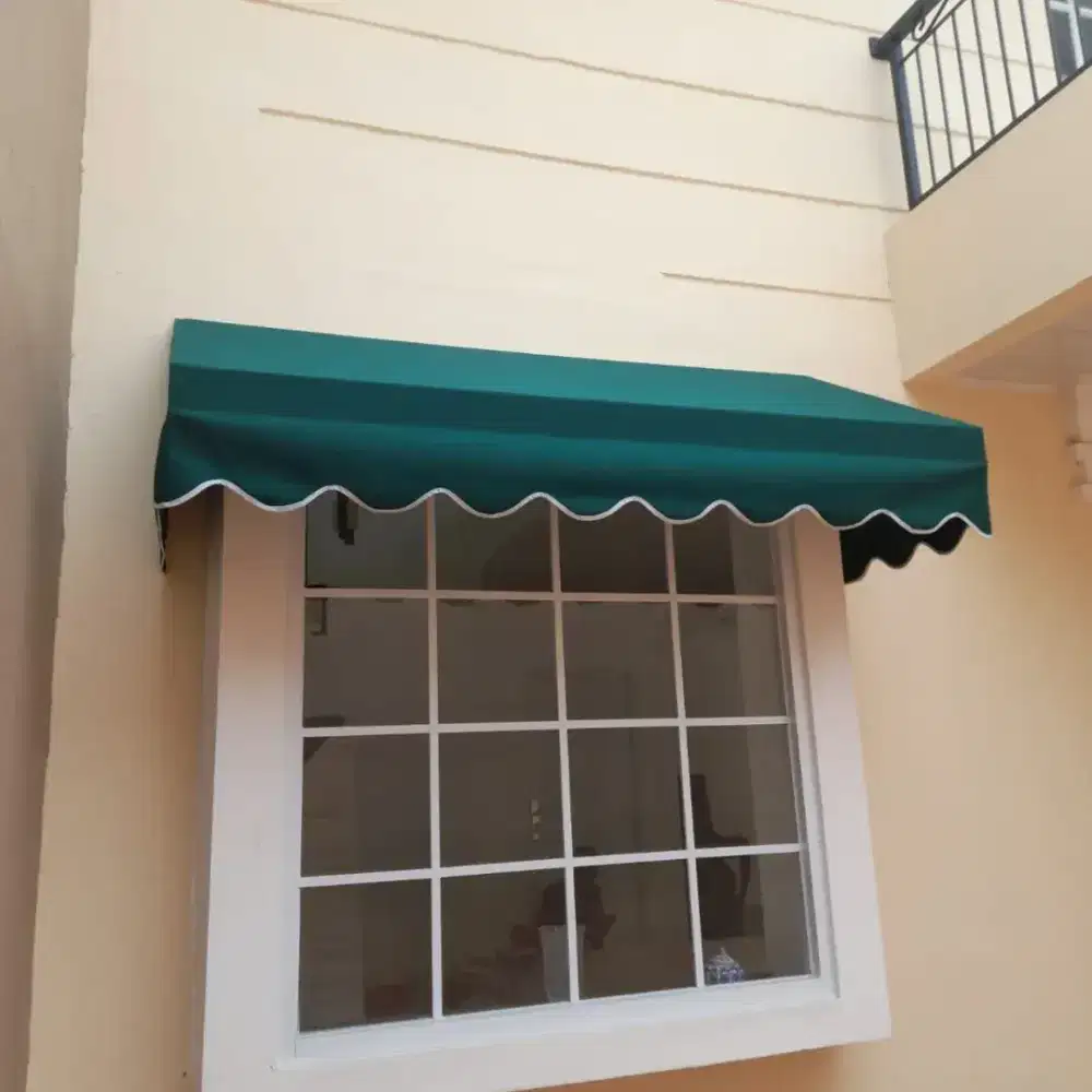 Kanopi kain awning bahan watershill sunrela kanopi cafe