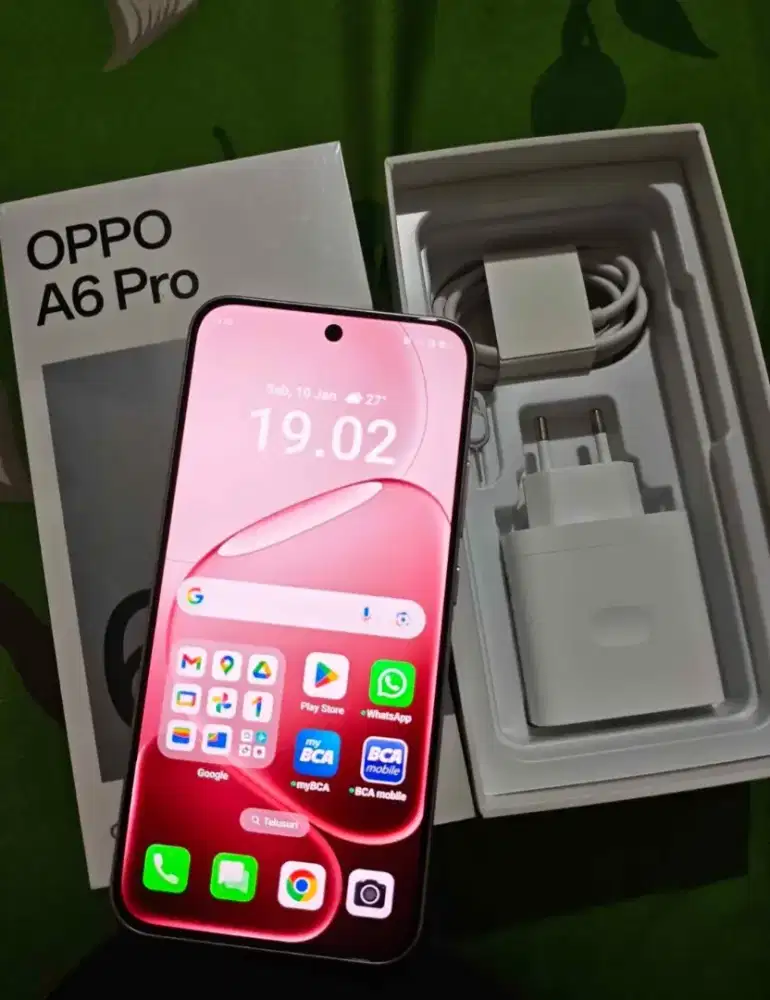 Oppo A6 pro ram 8+8/256 new pink