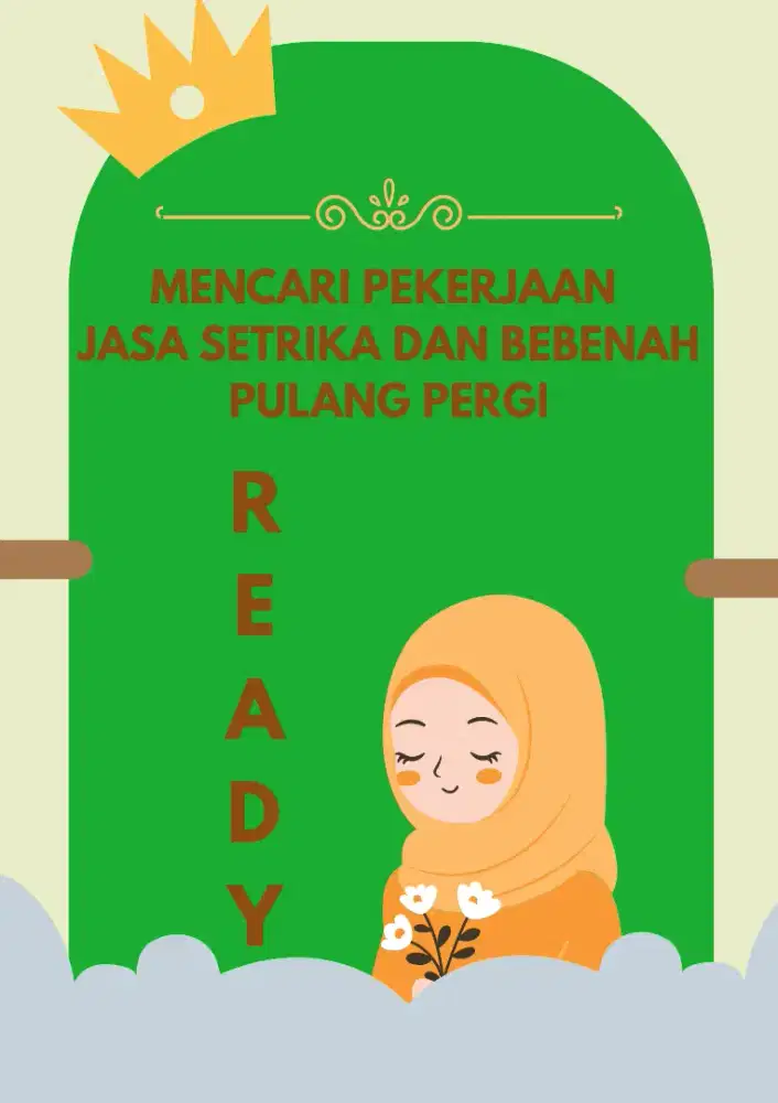 Mencari pekerjaan jasa setrika dan bebenah