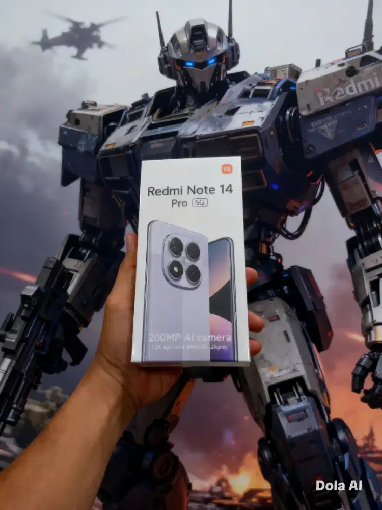 Fast respon wa Xiaomi Redmi Note 14 Pro 5G 12/512 Garansi resmi 15bln