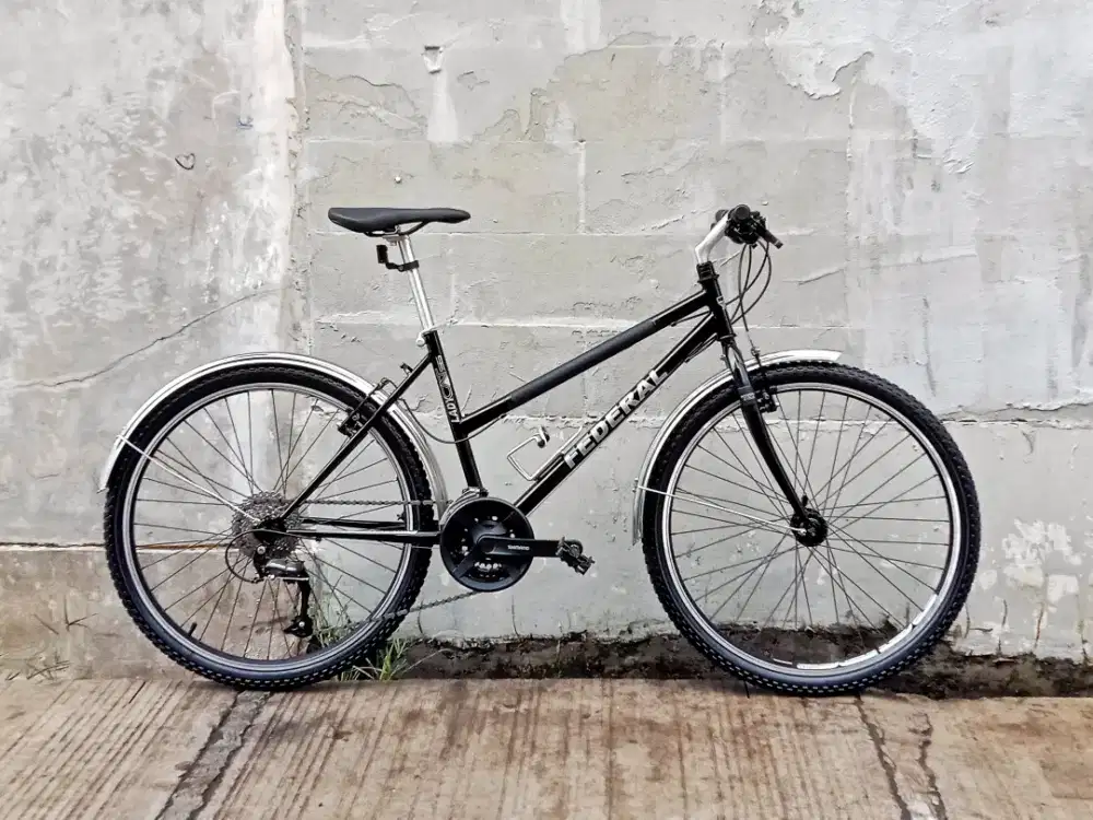 Commuter bike fram lady / sepeda kalcer / sepeda vintage / fullbike