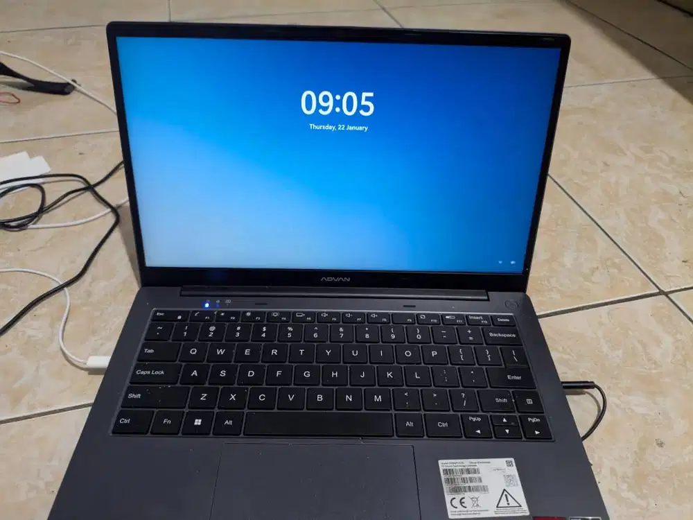 Advan soulmate plus ryzen 5 3500 lumayan mulus nggak ada minus