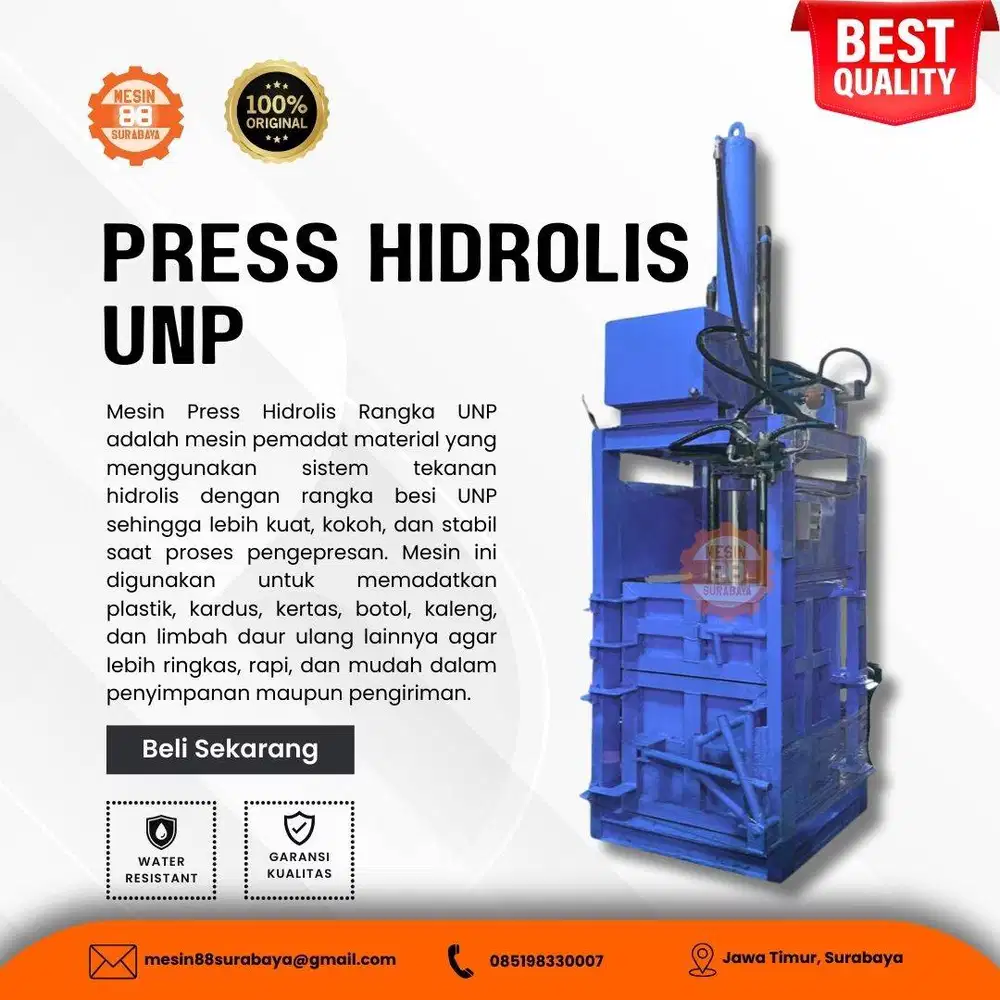 MESIN PRESS UNP 50X50 60X60