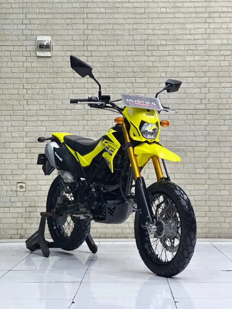 READY‼️ KAWASAKI DTRACKER 150 SE TH 2022 MULUS WARNA FAVORIT KUNING