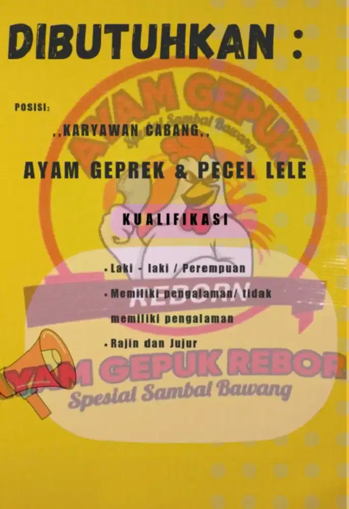 Ayam Geprek & Pecel Lele 86