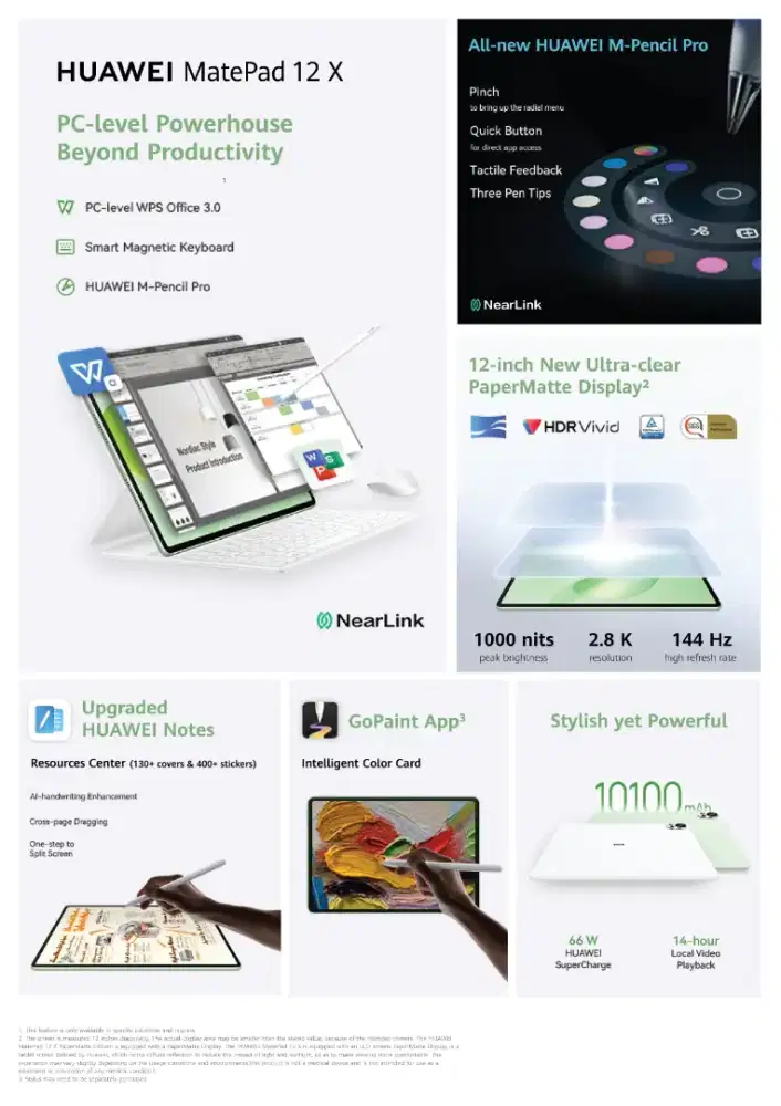 HUAWEI MATEPAD 12X 2026