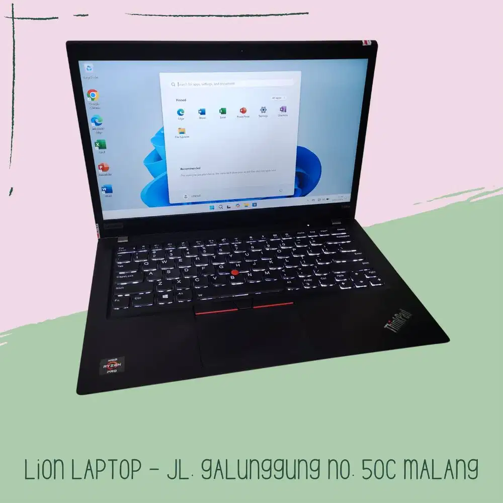 AMD Ryzen 5 PRO 3.7Ghz 8/256 VGA 2GB Lenovo Thinkpad T495s [23|01]