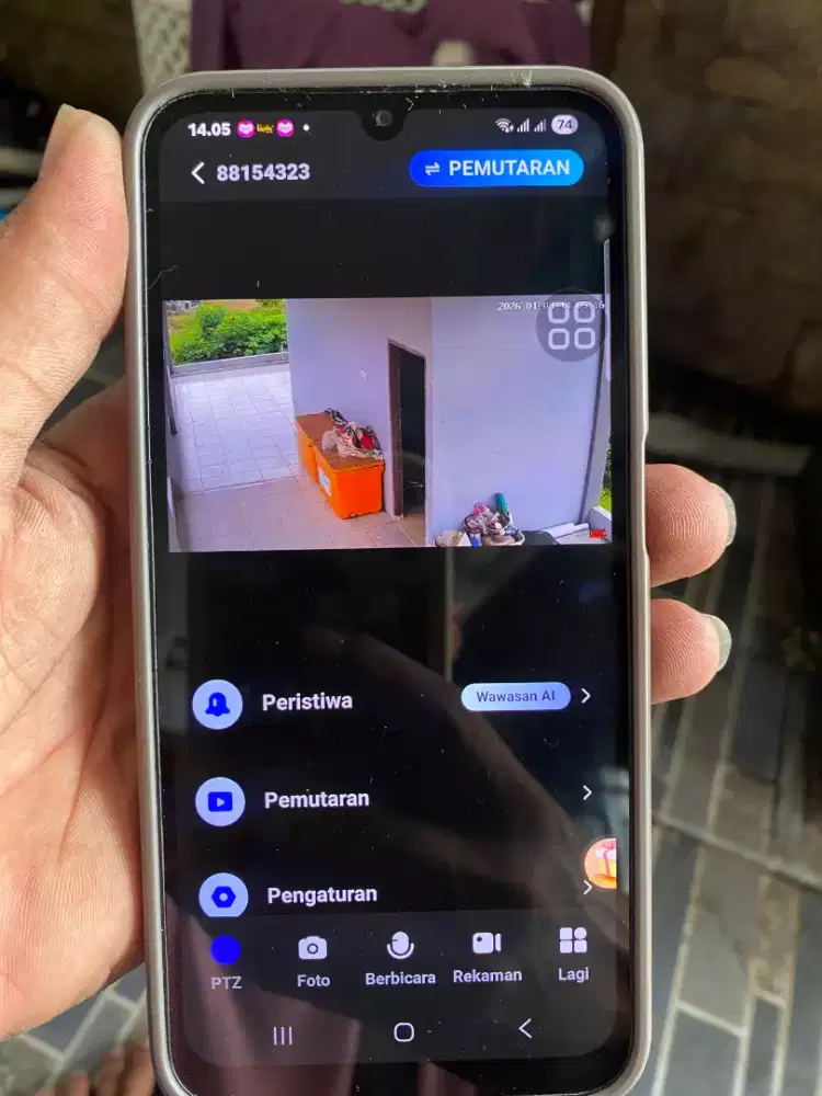 IP CAMERA CCTV PANTAU ONLINE DIHP DAN DILENGKAPI AUDIO