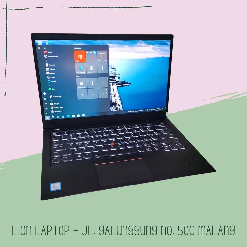 X1 Carbon Slim Ringan i5 gen 8 8/256 [23|01]