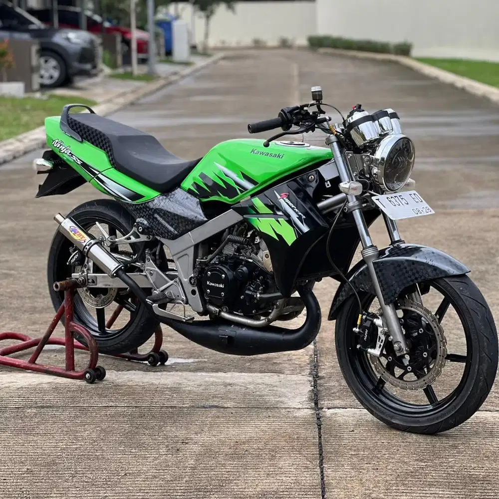 Kawasaki Ninja R Cover Ss Warna Hijau Harga Nego