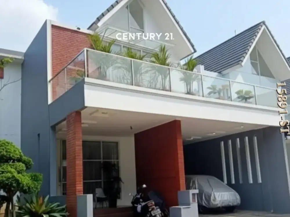 Dijual rumah posisi hook & hommy di Discovery Bintaro