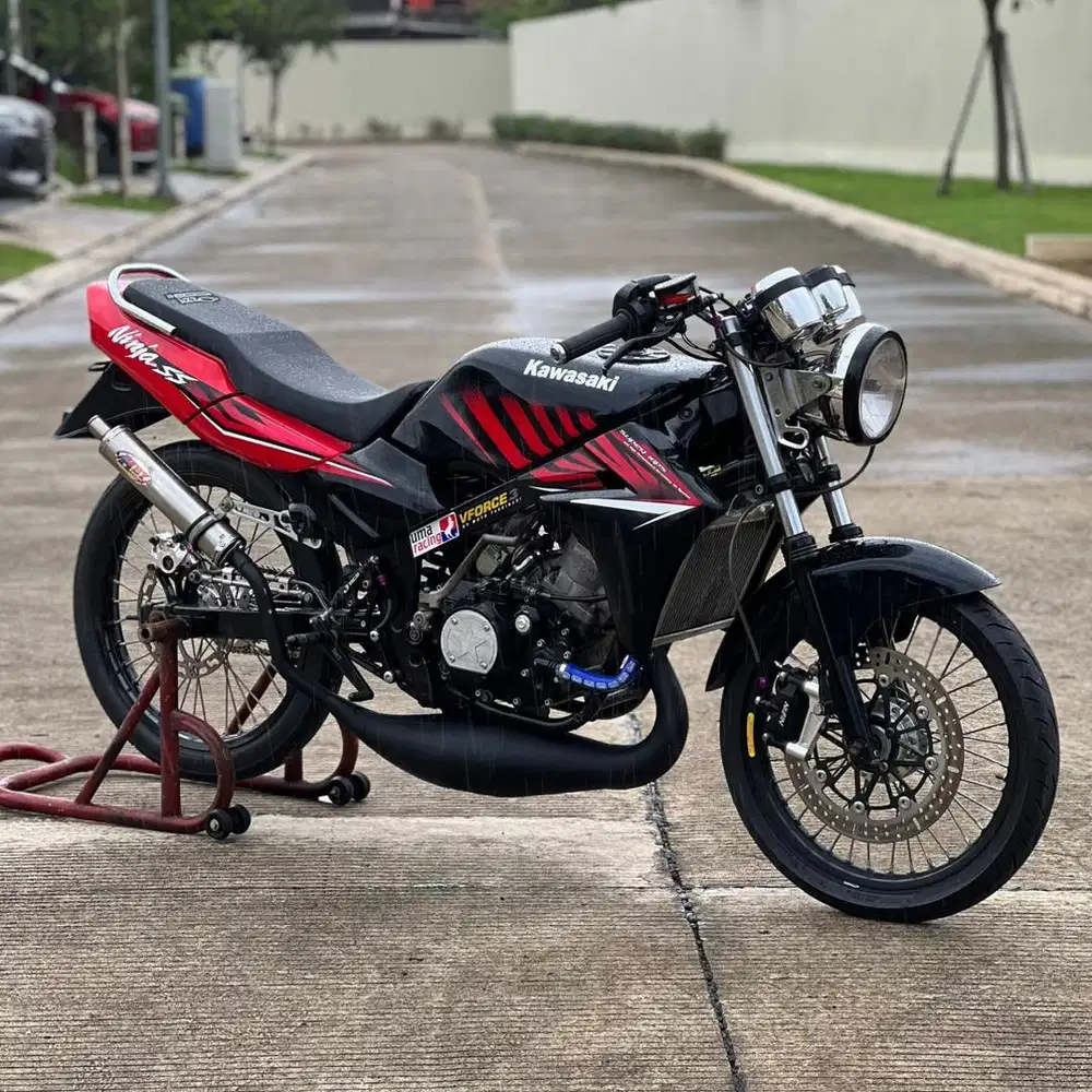 Kawasaki Ninja R Covert Ss Warna Hitam Merah Pajak Hidup Harga Nego
