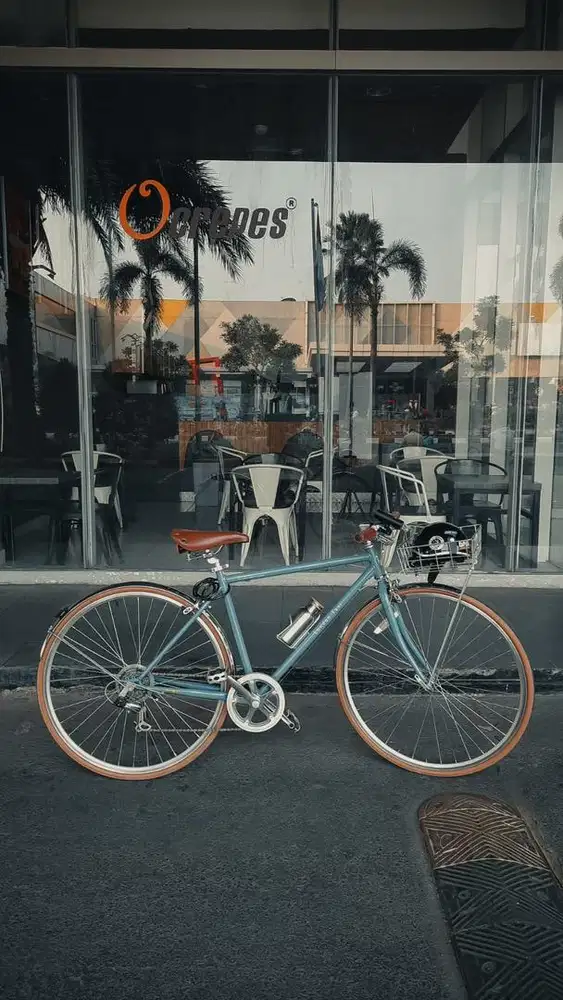 Sepeda London Taxi Road Bike 700C - Blue Gray