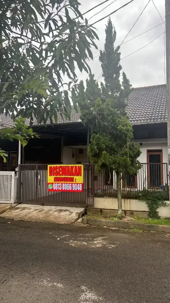 Disewakan Rumah Baru dan Asri