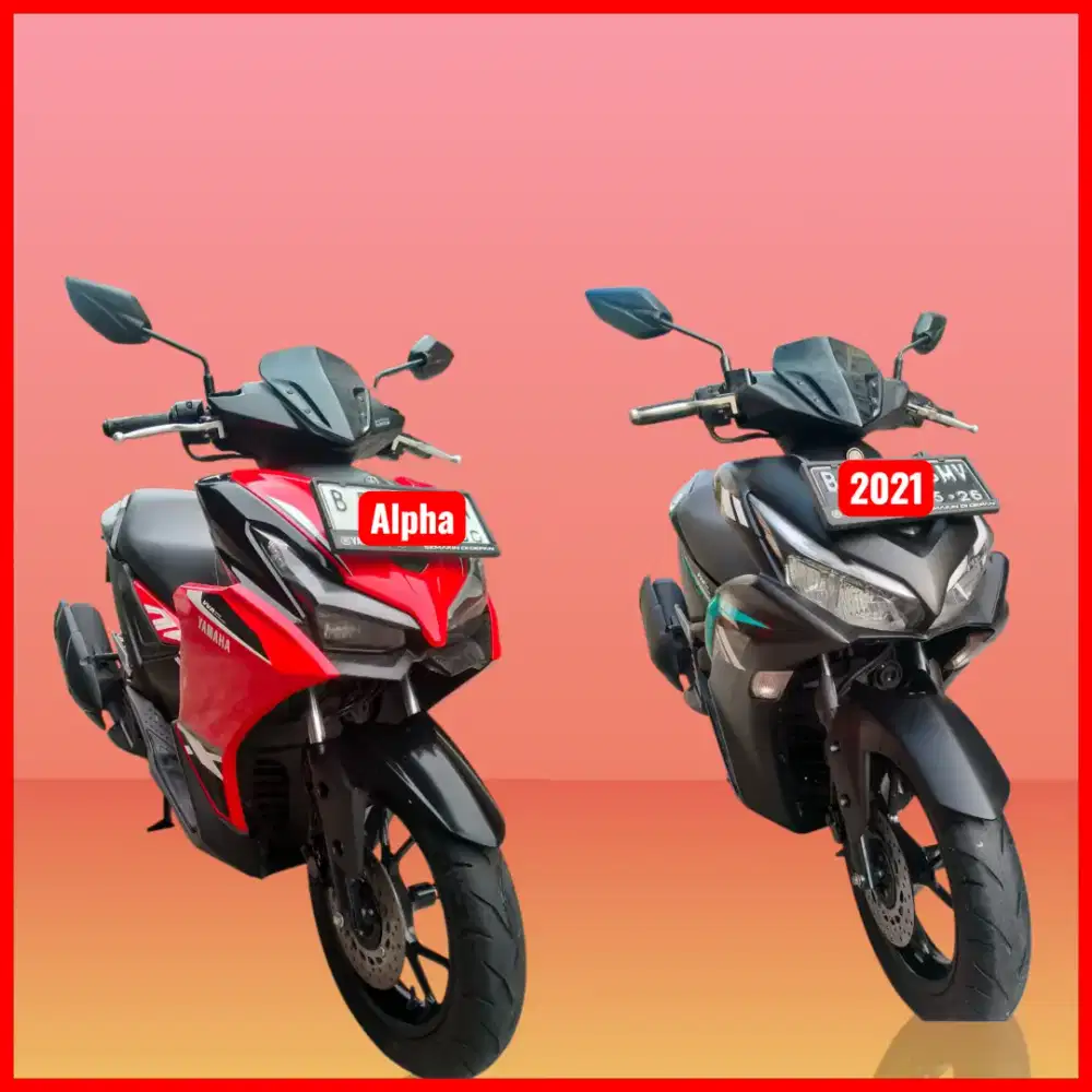 Sp 800K Yamaha Aerox 155 Alpha connected (Bi jelek KTPdaerah bs kredit