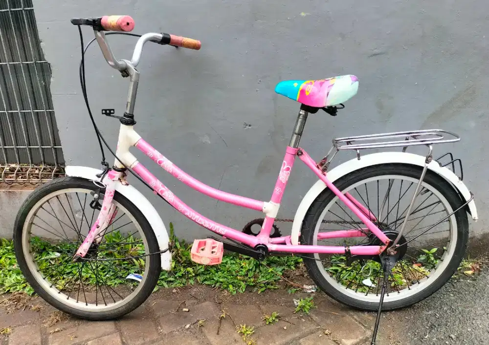 Sepeda mini ukuran 20 normal siap goes