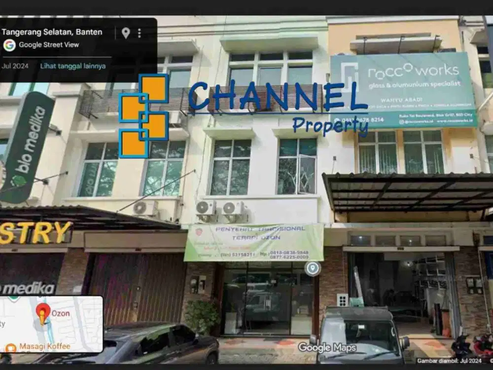 Jual Ruko Lokasi Strategis Hadap Jalan Raya Bsd Tangsel, St