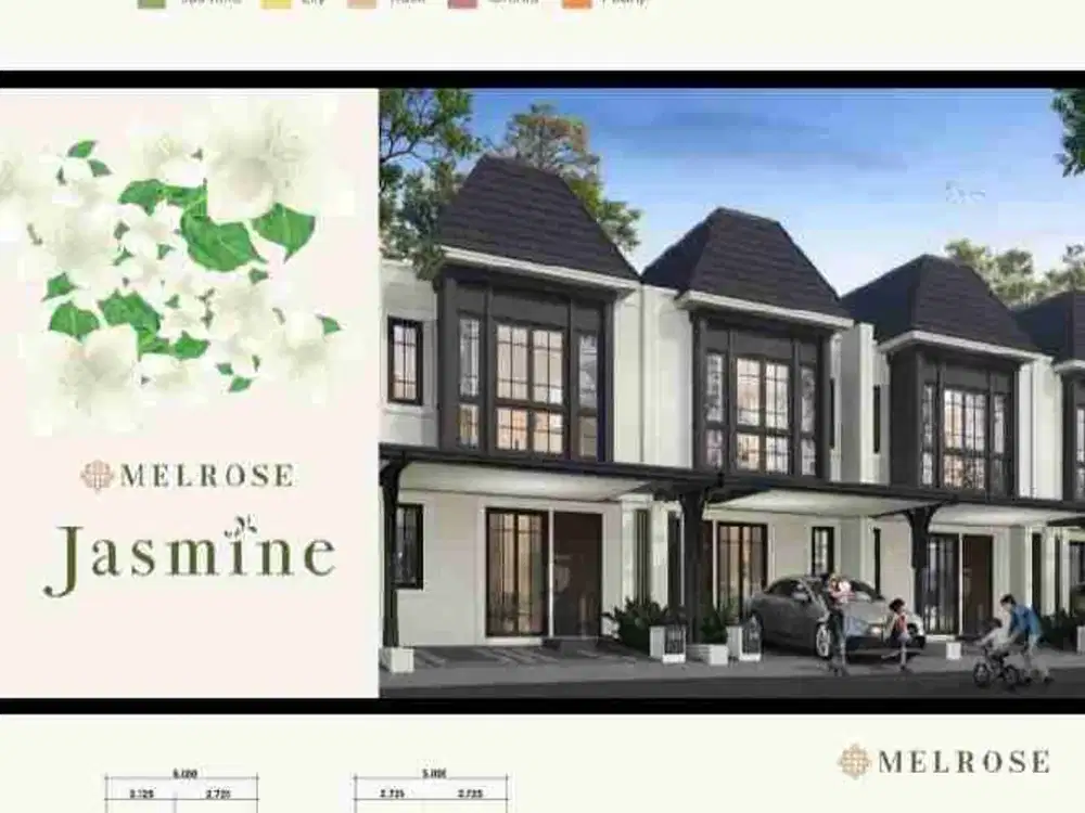 D Jual rumah primary Melrose jasmine