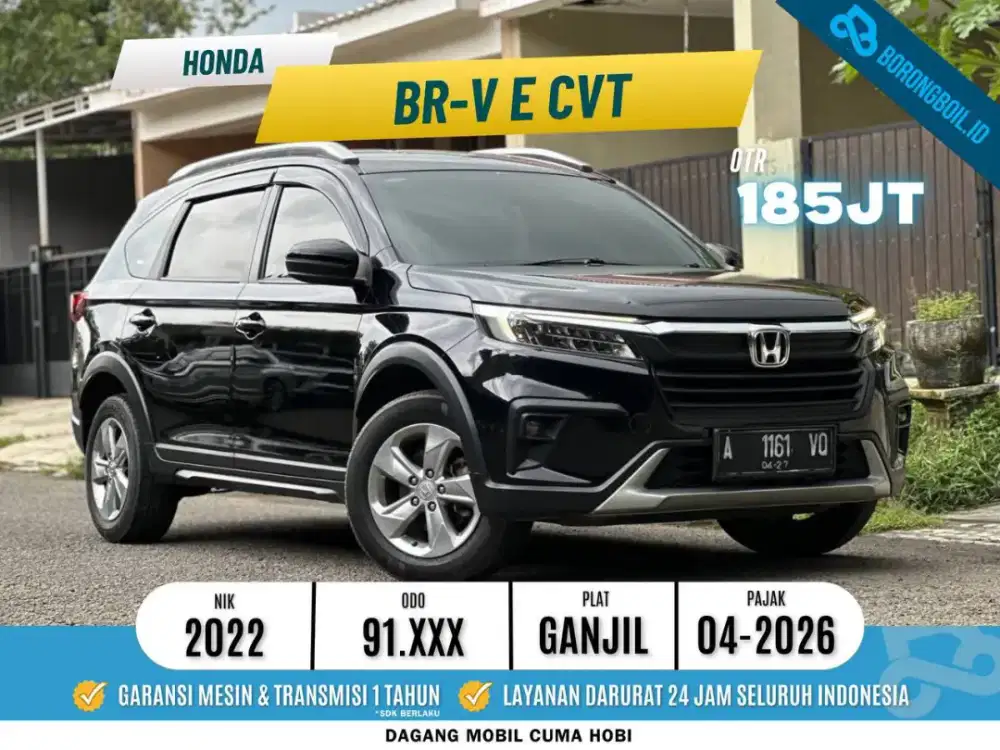 [TERMURAH] Honda BRV E AT 2022