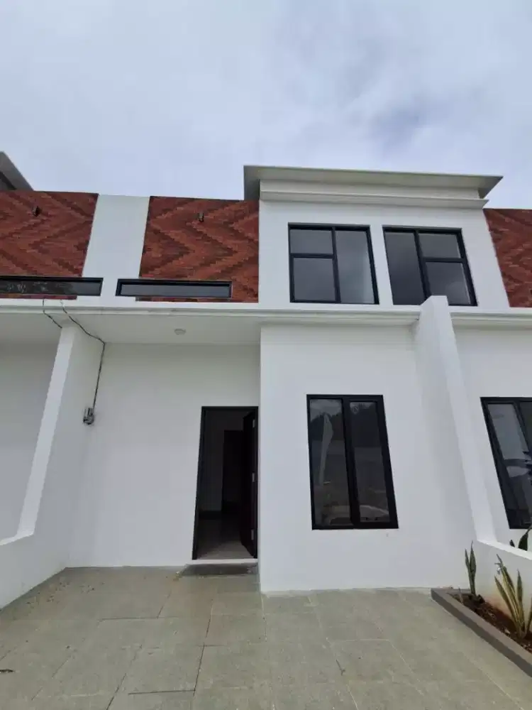 Jual rumah cluster 2lantai siap huni