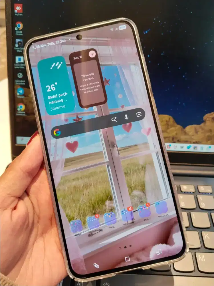 Samsung galaxi S25FE Navy