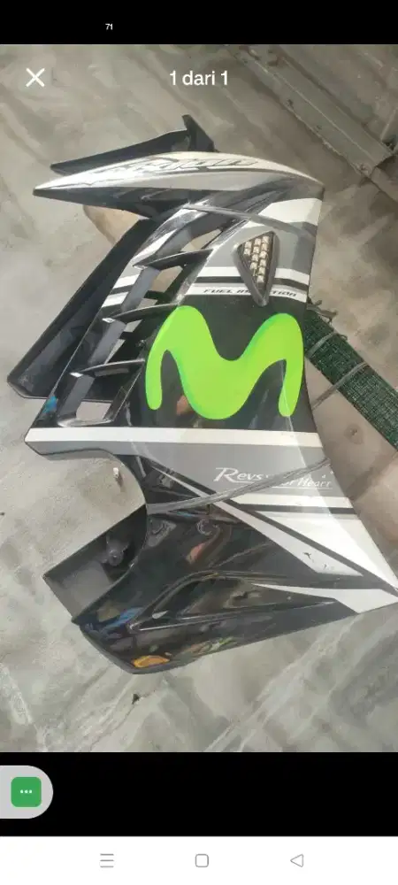 Cover body bawah vixion