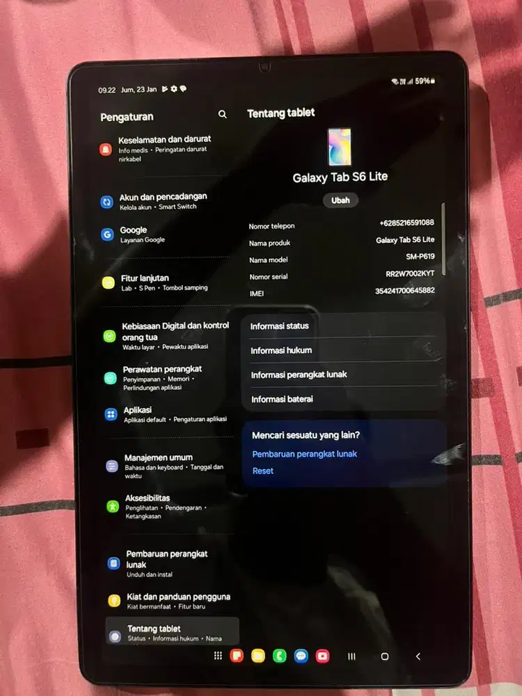 Samsung Galaxy S6 Lite 4gLte 2022