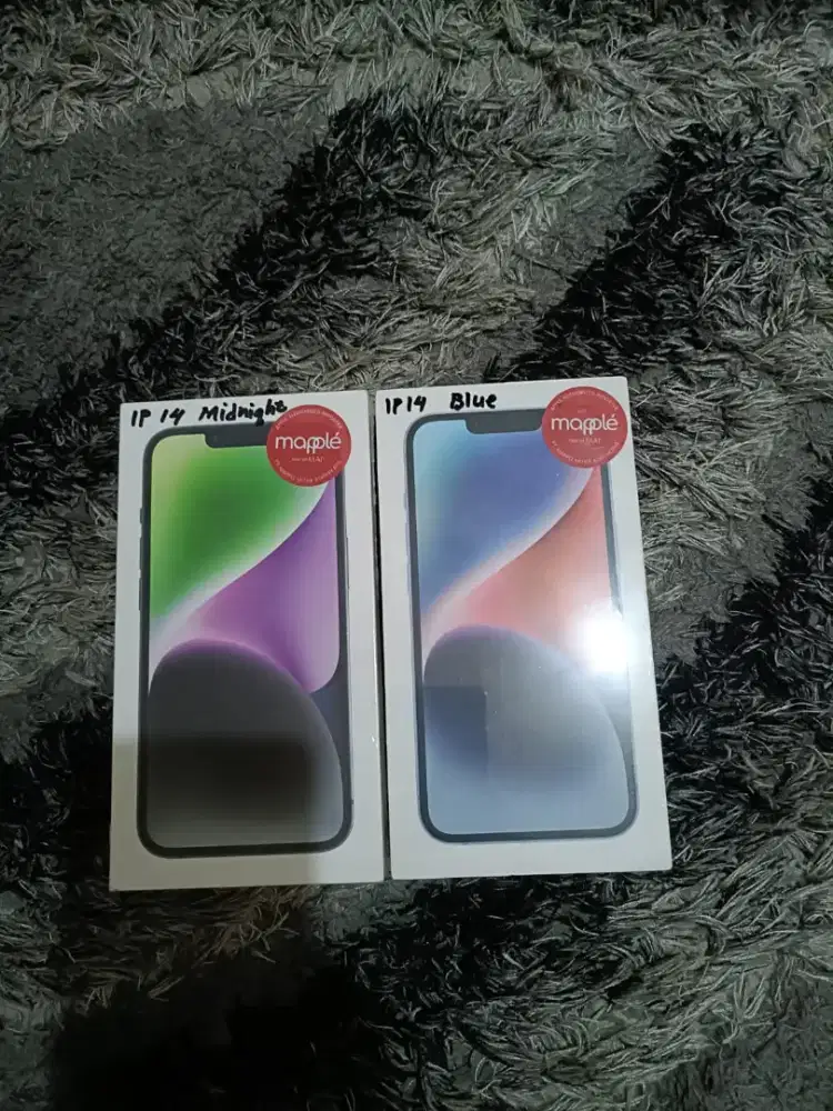 Iphone 14 128 New garansi resmi  ibox digimap segel dus