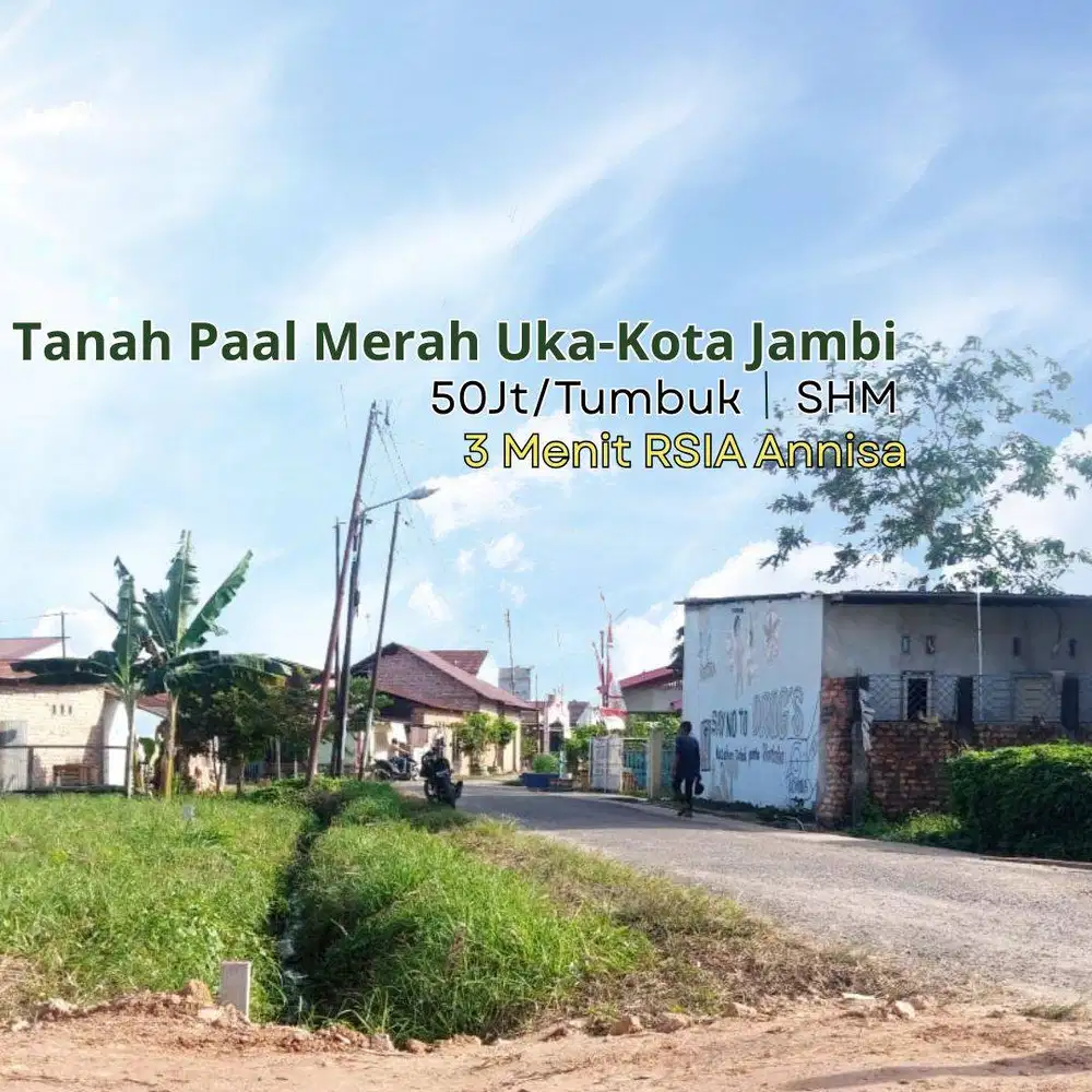 Jual Tanah Eka Jaya , 3Km Bandara Jambi, SHM