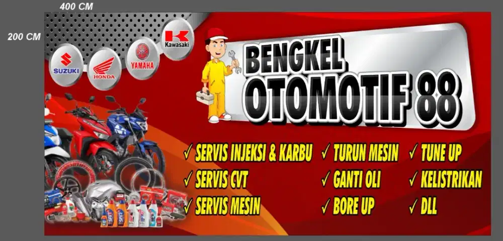 di butuhkan segera montir handal minimal pengalaman 8 tahun