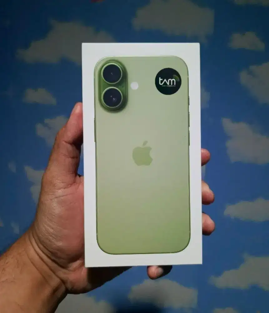Iphone 17 ibox sage baru dan segel